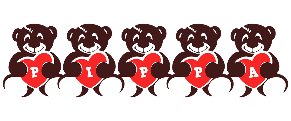 Pippa bear logo
