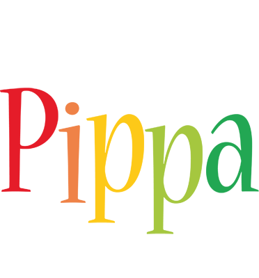 Pippa birthday logo