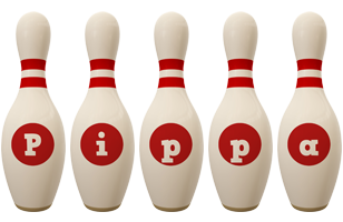 Pippa bowling-pin logo