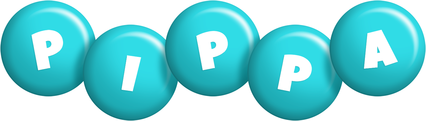 Pippa candy-azur logo