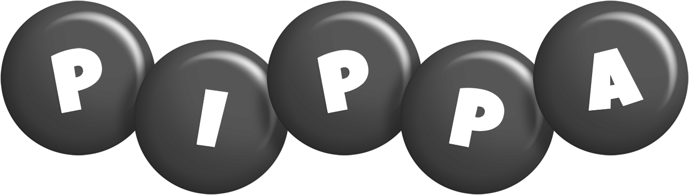 Pippa candy-black logo