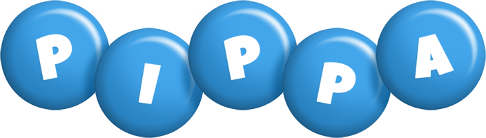 Pippa candy-blue logo