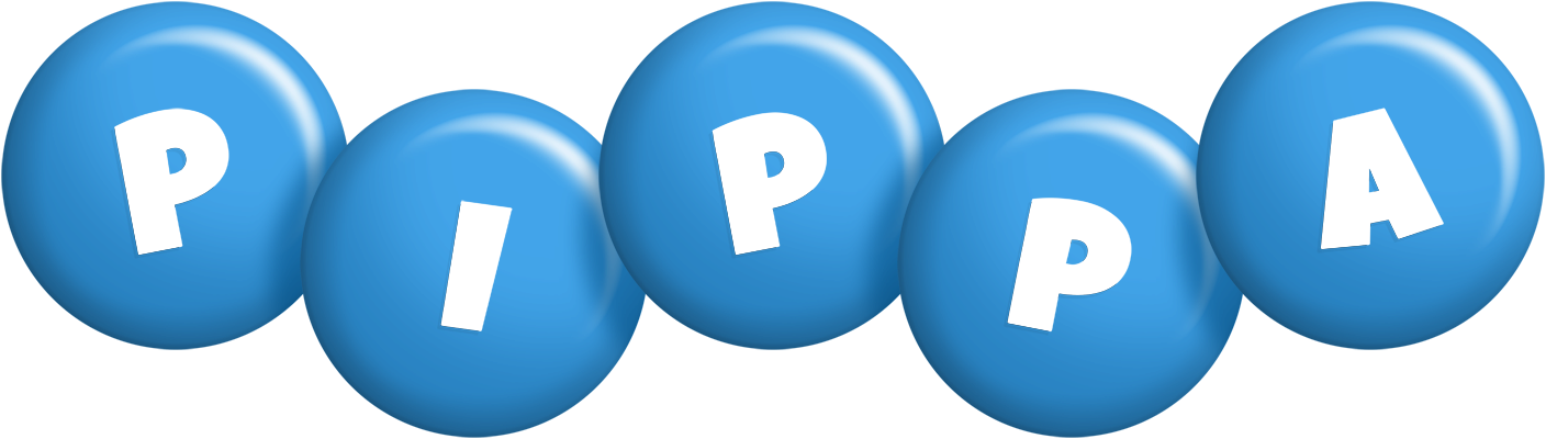 Pippa candy-blue logo