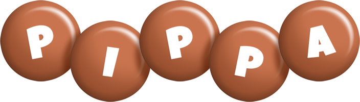 Pippa candy-brown logo