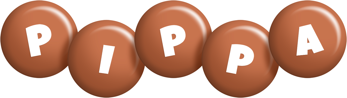 Pippa candy-brown logo