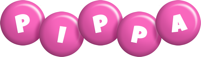 Pippa candy-pink logo