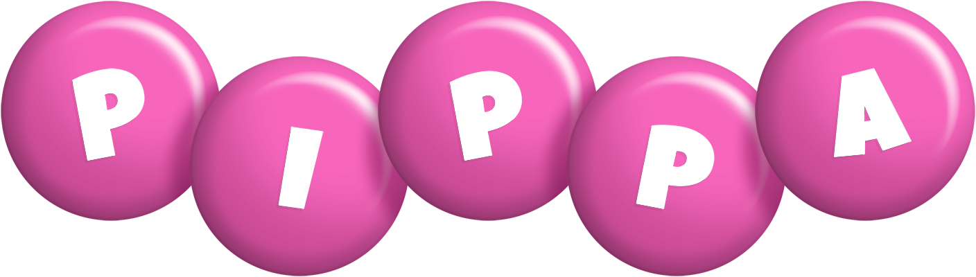 Pippa candy-pink logo