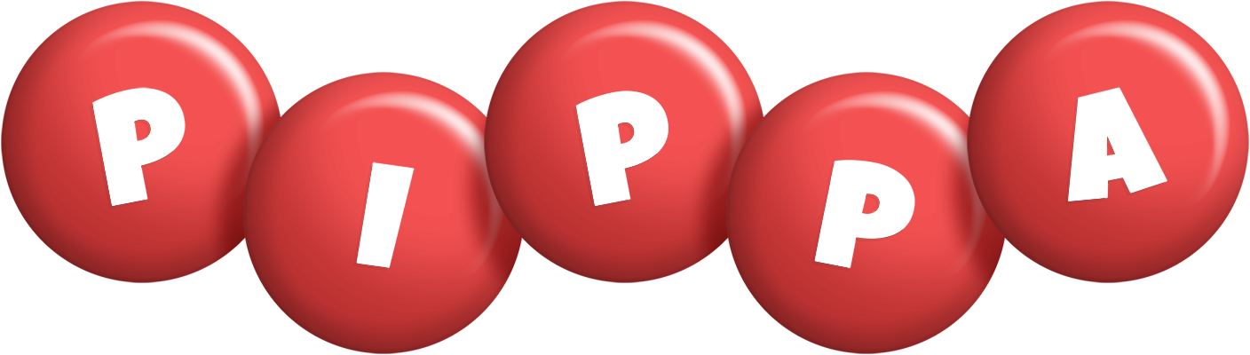 Pippa candy-red logo