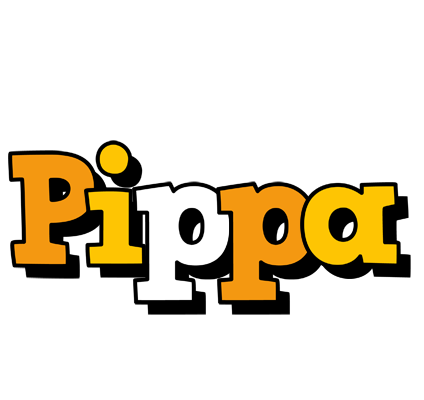 Pippa cartoon logo