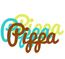 Pippa cupcake logo