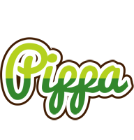 Pippa golfing logo