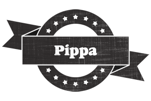 Pippa grunge logo