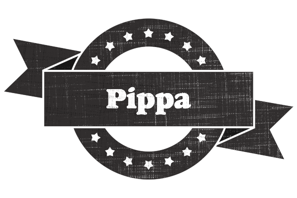 Pippa grunge logo