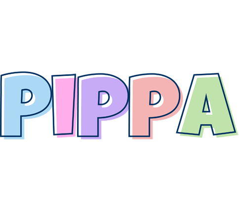 Pippa pastel logo
