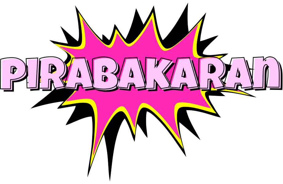 Pirabakaran badabing logo
