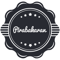 Pirabakaran badge logo