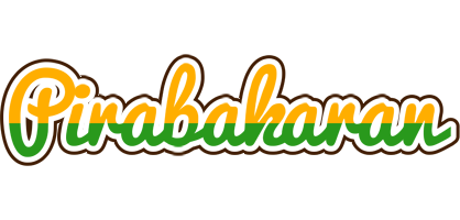 Pirabakaran banana logo