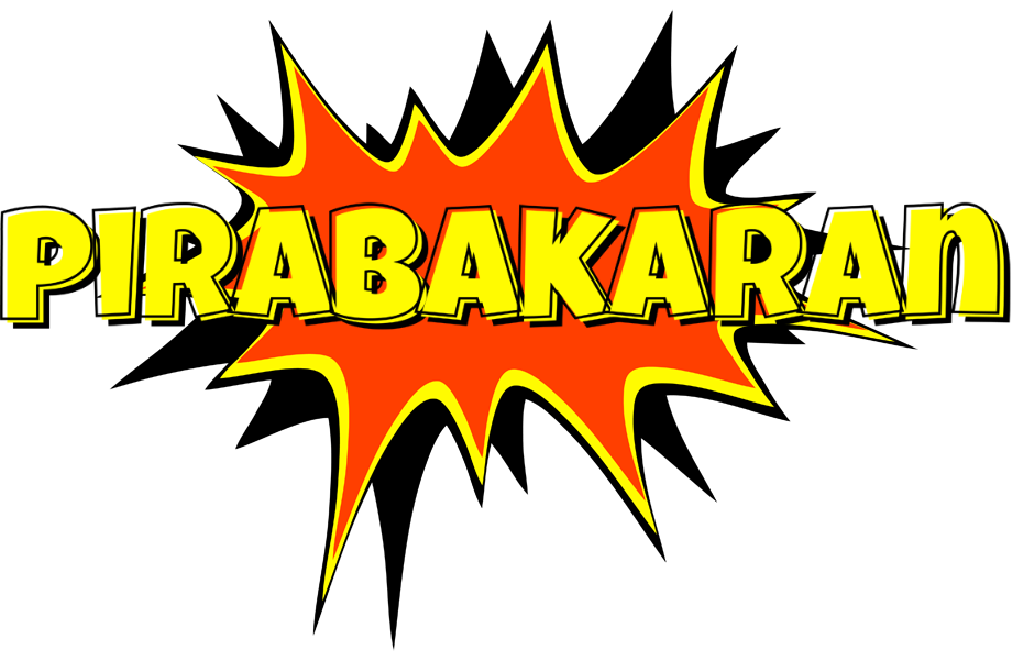 Pirabakaran bazinga logo