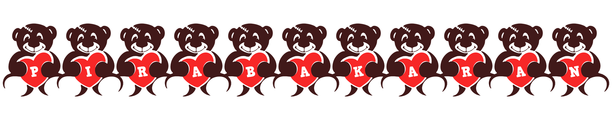 Pirabakaran bear logo