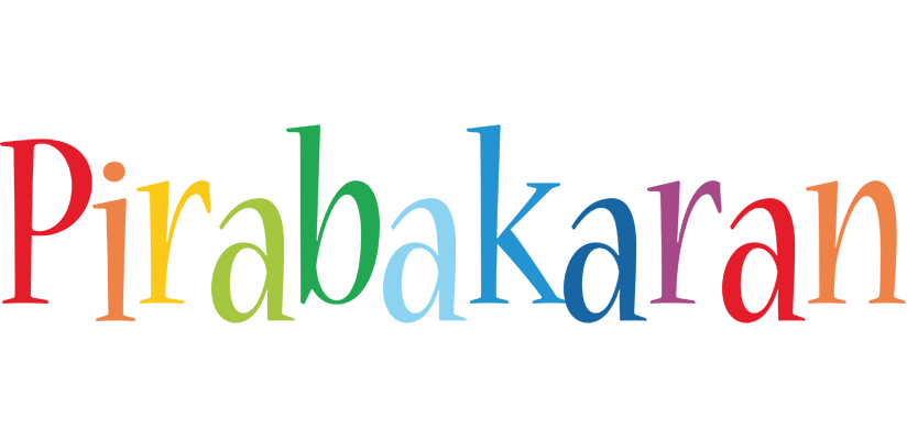 Pirabakaran birthday logo