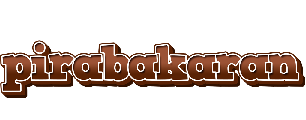 Pirabakaran brownie logo
