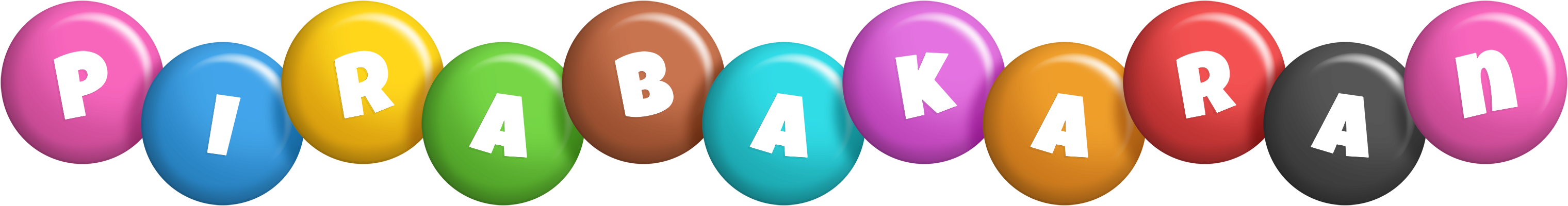Pirabakaran candy logo