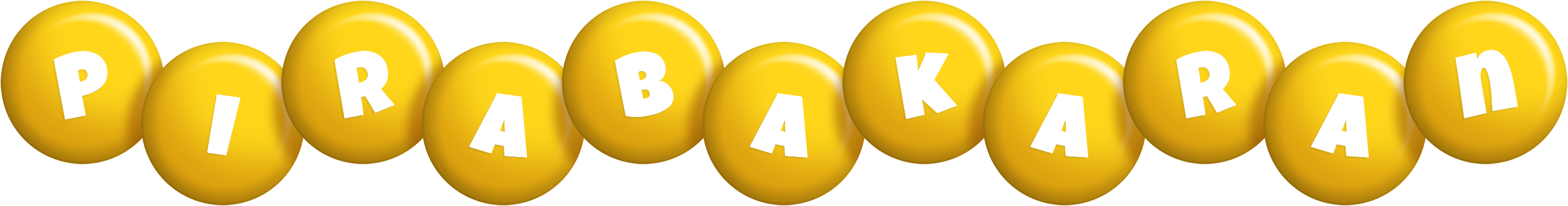 Pirabakaran candy-yellow logo