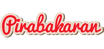 Pirabakaran chocolate logo