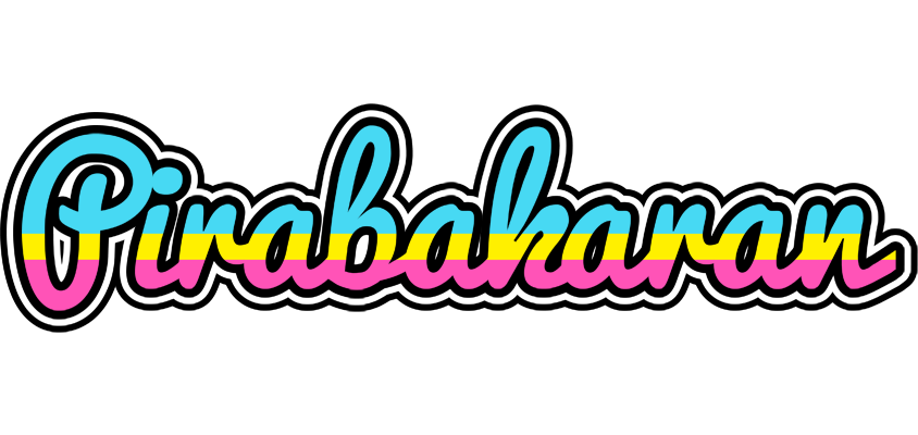 Pirabakaran circus logo