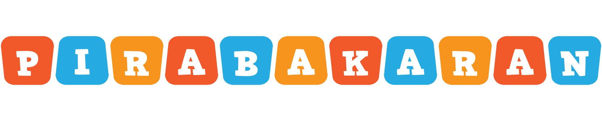 Pirabakaran comics logo