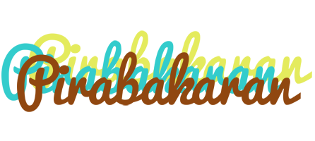 Pirabakaran cupcake logo