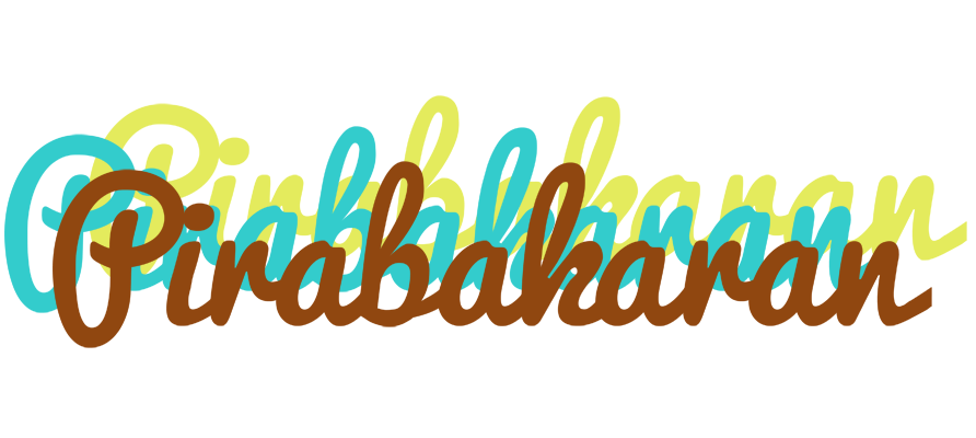 Pirabakaran cupcake logo