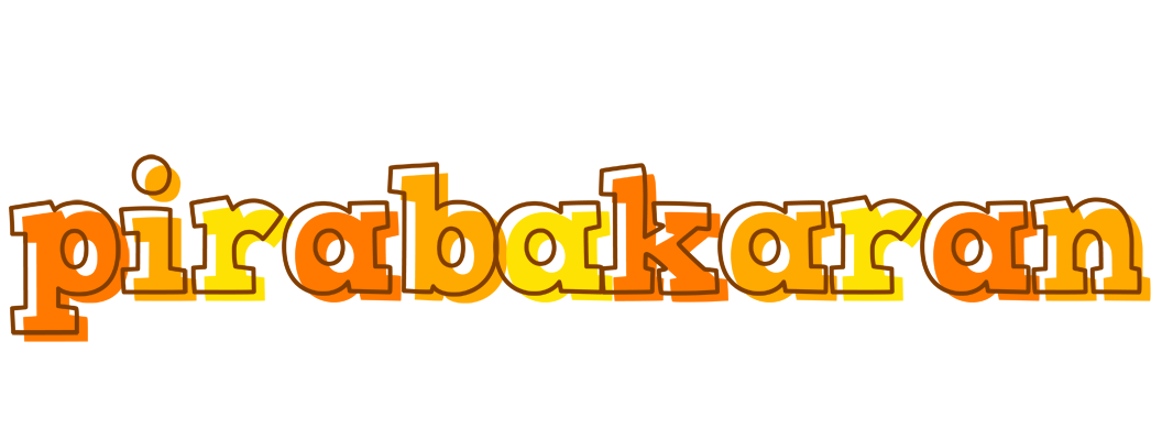 Pirabakaran desert logo