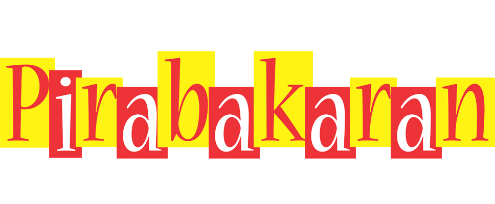 Pirabakaran errors logo