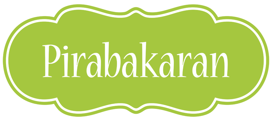 Pirabakaran family logo