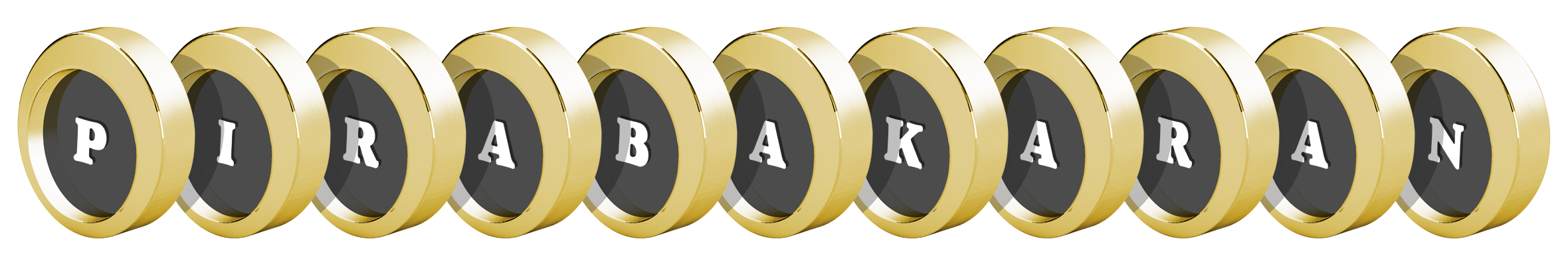 Pirabakaran gold logo