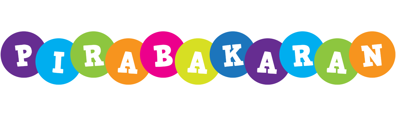 Pirabakaran happy logo