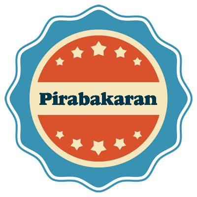 Pirabakaran labels logo