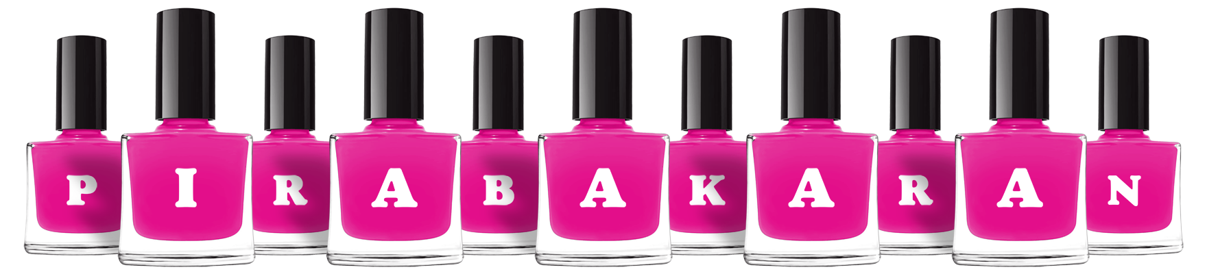 Pirabakaran nails logo