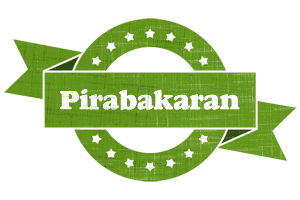 Pirabakaran natural logo