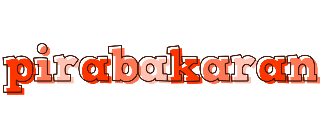 Pirabakaran paint logo