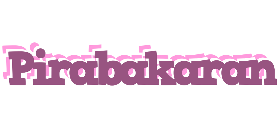 Pirabakaran relaxing logo