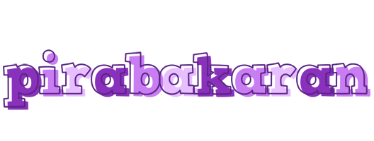 Pirabakaran sensual logo