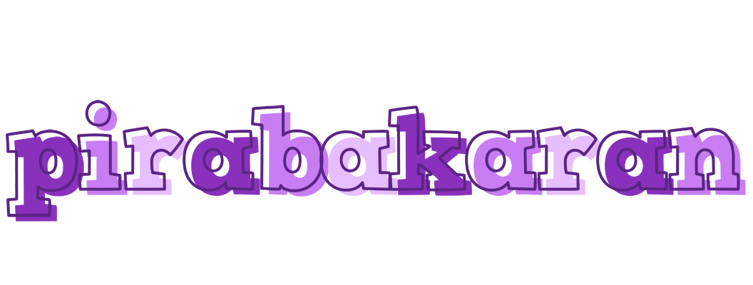 Pirabakaran sensual logo