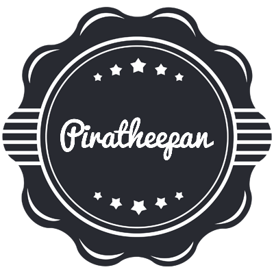 Piratheepan badge logo