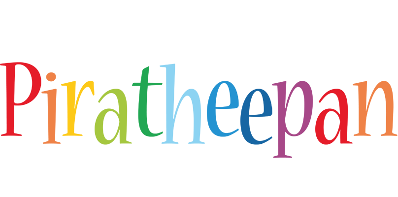 Piratheepan birthday logo