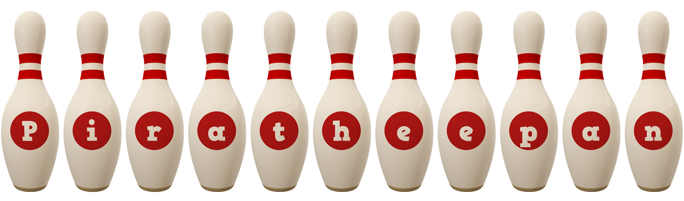 Piratheepan bowling-pin logo