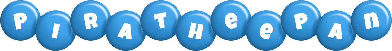 Piratheepan candy-blue logo