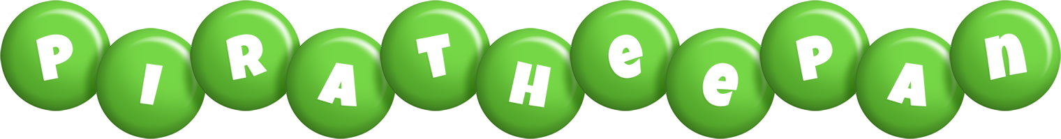 Piratheepan candy-green logo