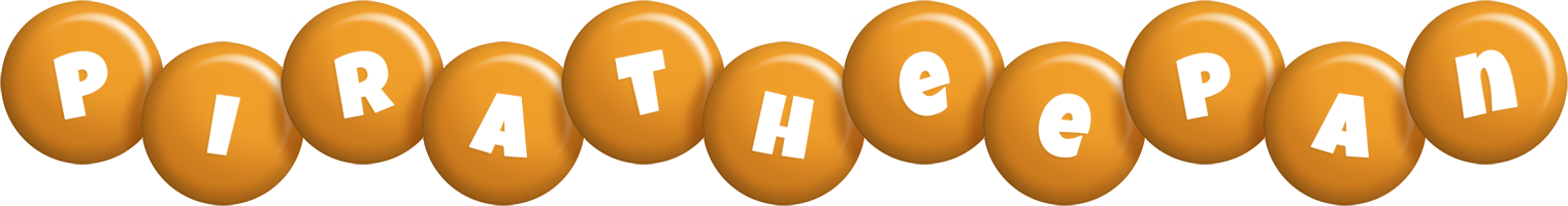 Piratheepan candy-orange logo